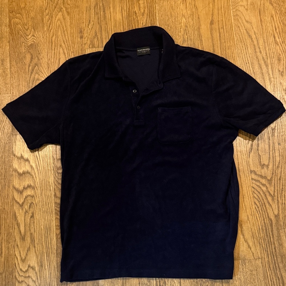 Scotch&Soda Terry Towel Polo Mens XXL